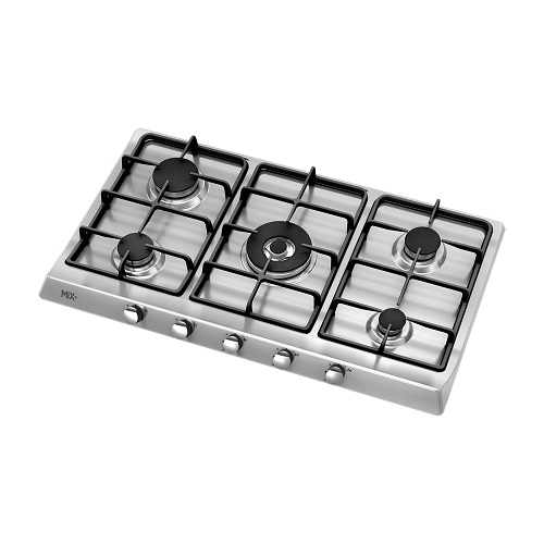 اجاق گاز صفحه ای میکس پلاس مدل SD505 (استیل)