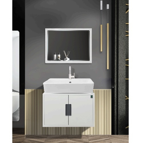 فول ست روشویی کابینتی کاکتوس مدل fittonia60 white کد 1018 (سفید)