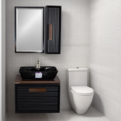 فول ست روشویی کابینتی لاکسورا مدل L224 سایز 60 (مشکی)